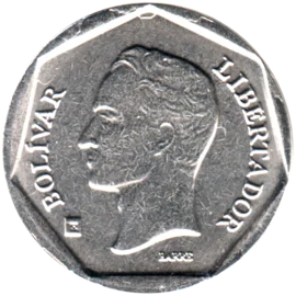 Preview 50 Bolívares, 2004 obverse