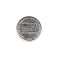 Preview 50 Bolívares, 2004 reverse