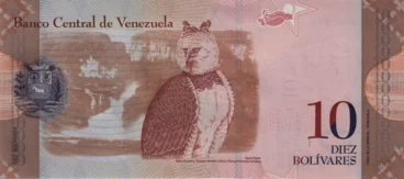 Preview 10 Bolívares Fuertes, 2013 obverse