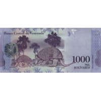 Preview 1000 Bolívares Fuertes, 2017 obverse