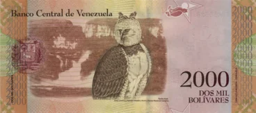 Preview 2000 Bolívares Fuertes, 2016 obverse