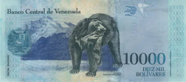 Preview 10000 Bolívares Fuertes, 2017 obverse