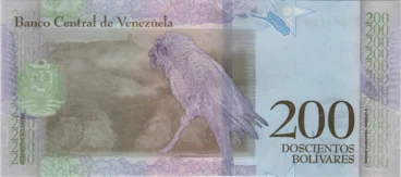 Preview 200 Bolívares Soberanos, 2018 obverse