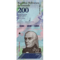 Preview 200 Bolívares Soberanos, 2018 reverse