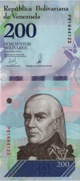 Preview 200 Bolívares Soberanos, 2018 reverse