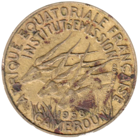 10 Francs, 1958 Obverse