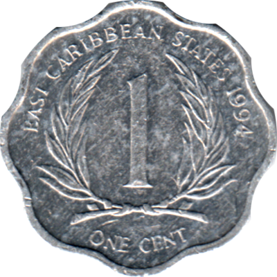 1 cent, 1994 Reverse