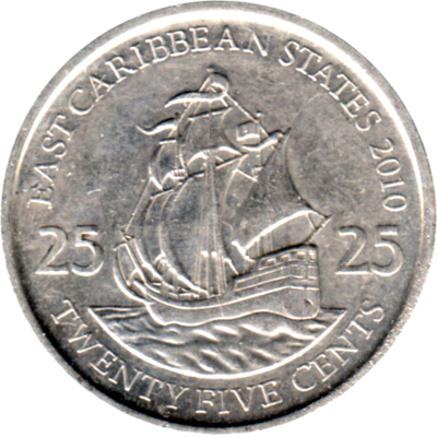25 cents, 2010 Reverse