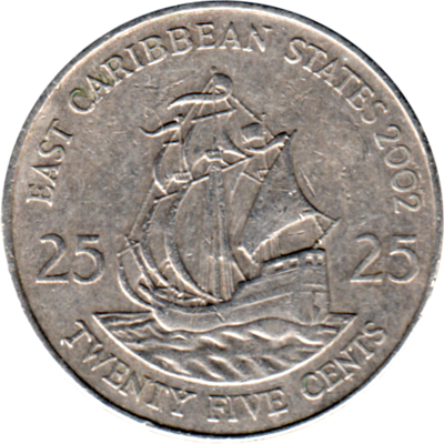 25 cents, 2002 Reverse