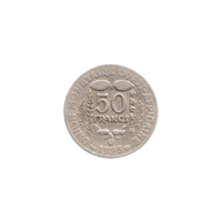 Preview 50 Francs, 1995 reverse