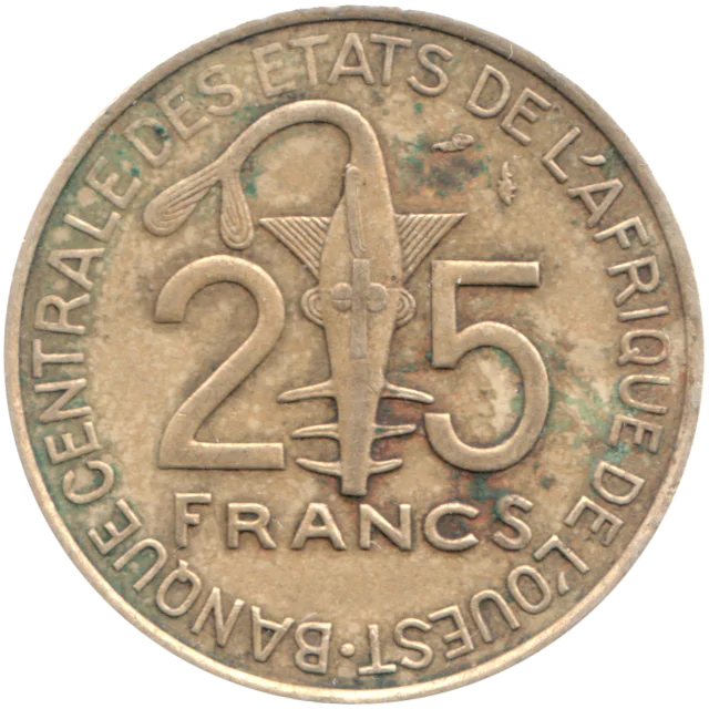 25 Francs, 1982 Reverse