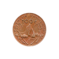 Preview 100 Francs, 1976 reverse