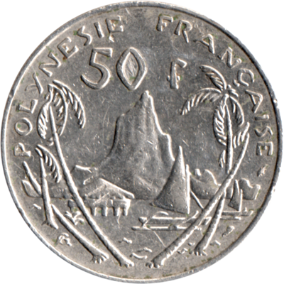 50 Francs, 1985 Reverse