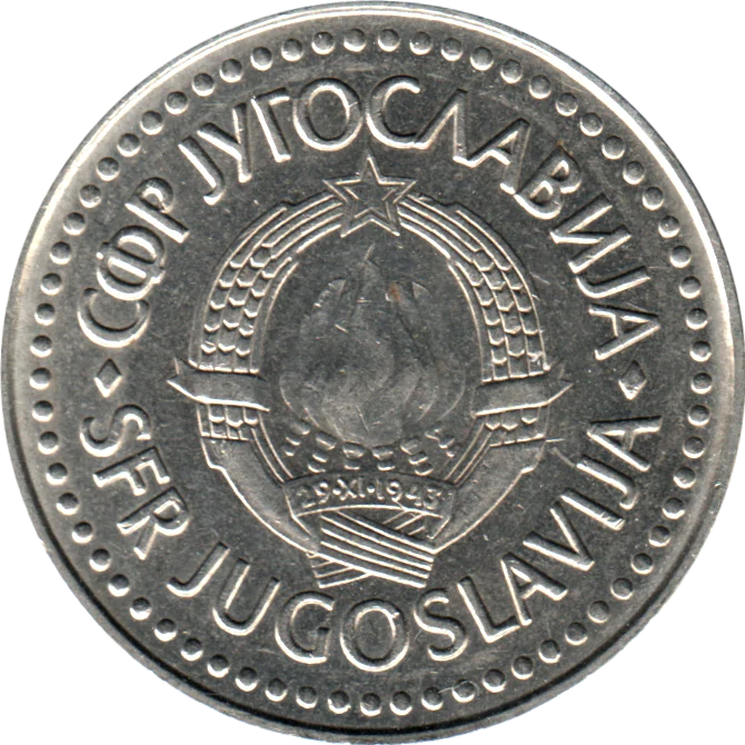 100 Dinara, 1987 Obverse