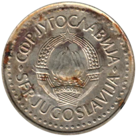 Preview 10 Dinara, 1983 obverse