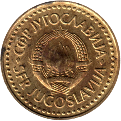 2 Dinara, 1984 Obverse