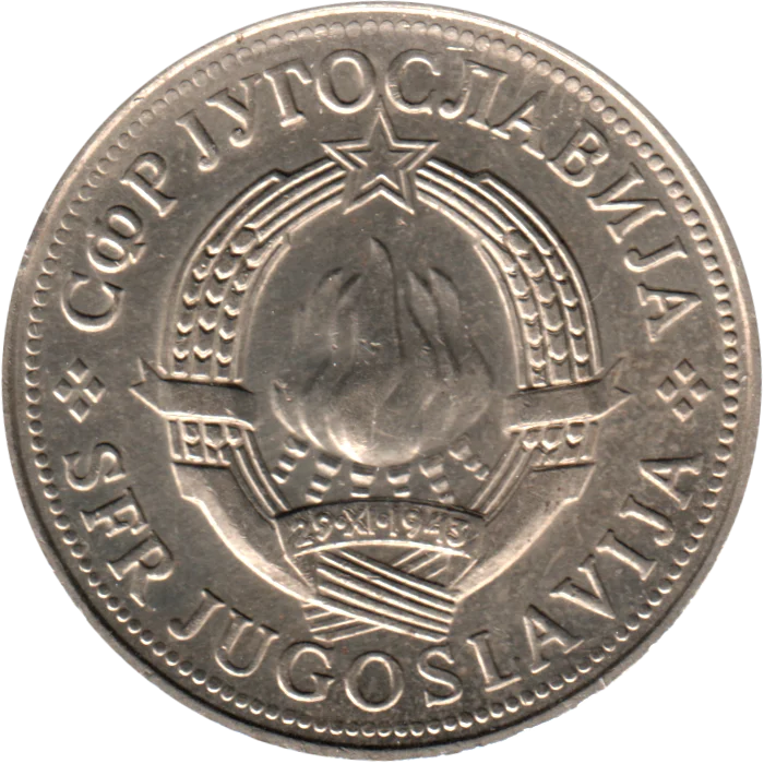 10 Dinara, 1979 Obverse