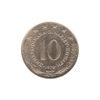Preview 10 Dinara, 1979 reverse