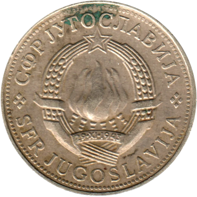5 Dinara, 1980 Obverse