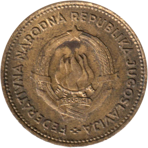 10 Dinara, 1955 Obverse
