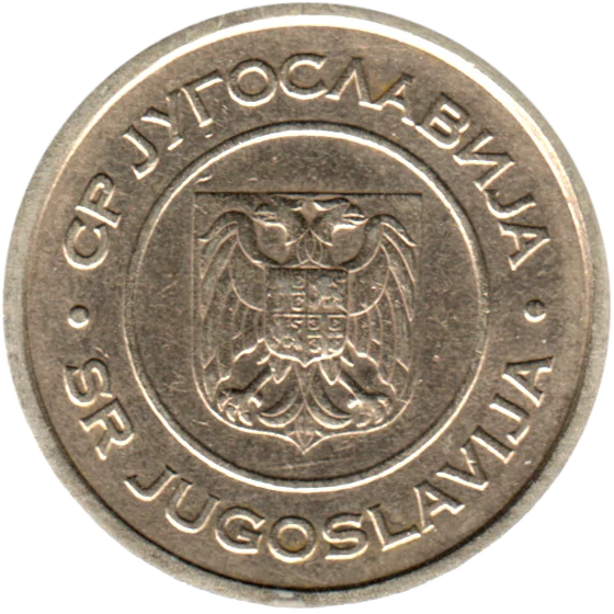 5 Dinara, 2000 Obverse