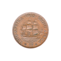 Preview 1 penny, 1955 reverse