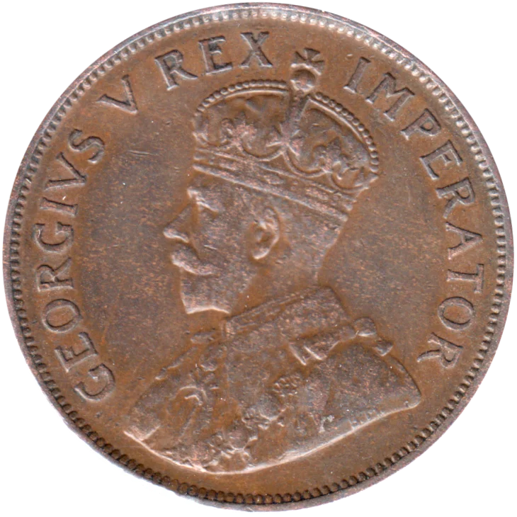 1 penny, 1935 Obverse