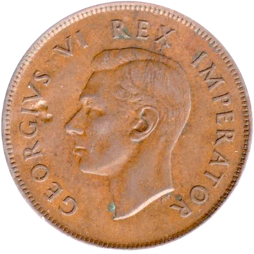 Preview 1 penny, 1941 obverse