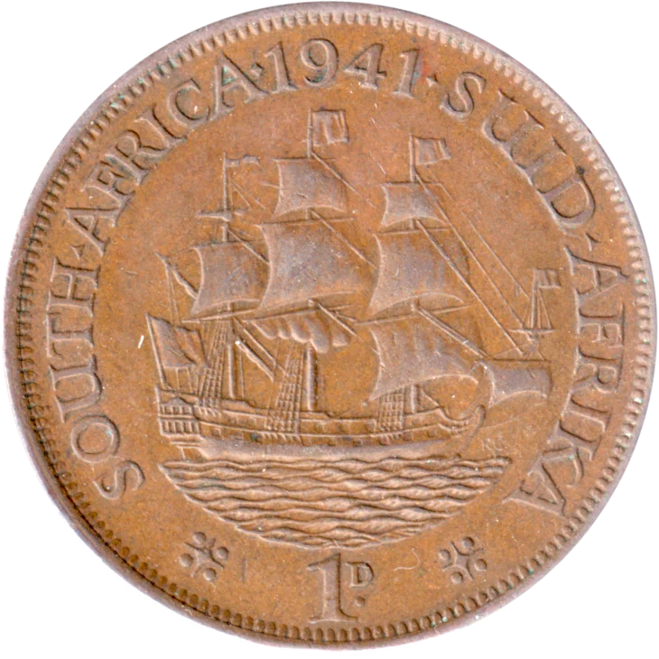 1 penny, 1941 Reverse