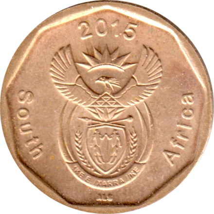 20 cents, 2015 Obverse