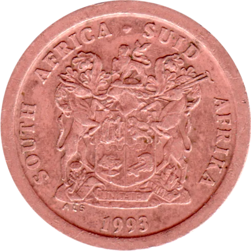 5 cents, 1993 Obverse