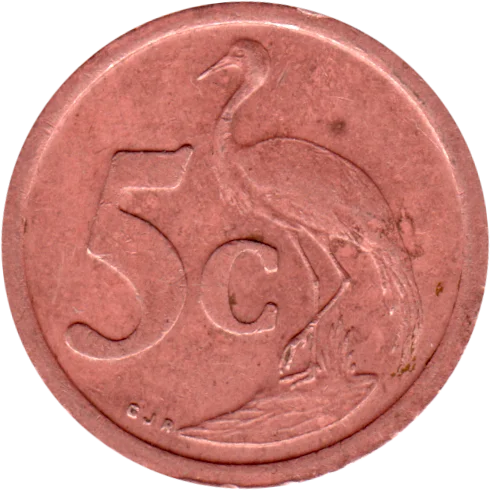 5 cents, 1993 Reverse