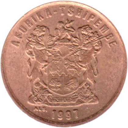 2 cents, 1997 Obverse