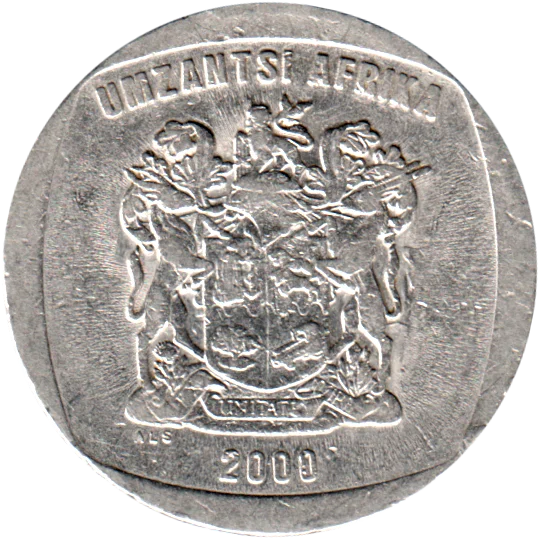 2 Rand, 2000 Obverse