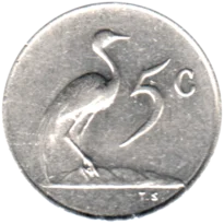 Preview 5 cents, 1965 reverse