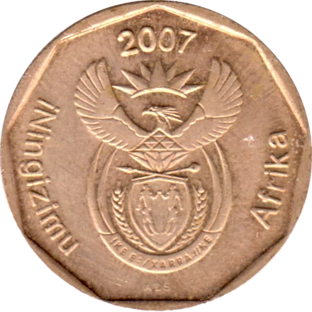 20 cents, 2007 Obverse