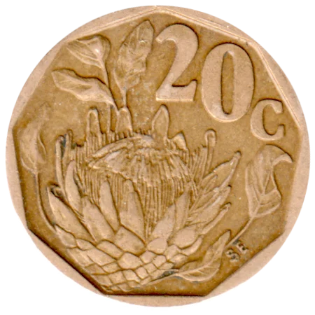 20 cents, 1993 Reverse