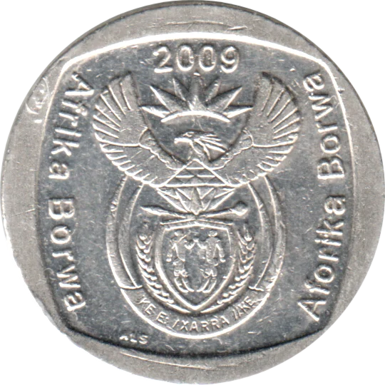 2 Rand, 2009 Obverse