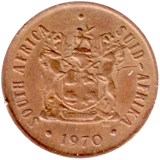 2 cents, 1970 Obverse