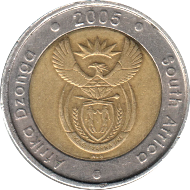 5 Rand, 2005 Obverse