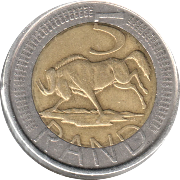 5 Rand, 2005 Reverse