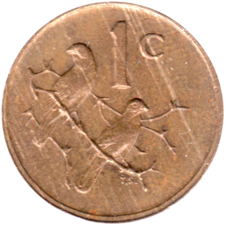 1 cent, 1980 Reverse