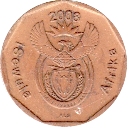 20 cents, 2008 Obverse