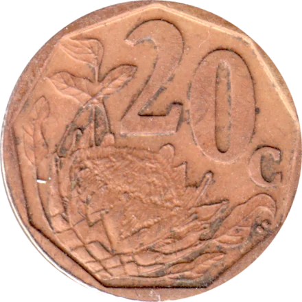 20 cents, 2008 Reverse