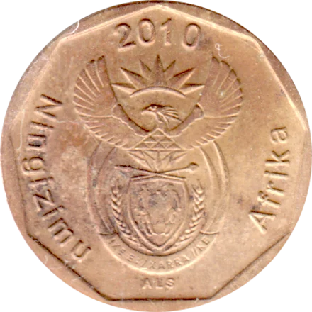 20 cents, 2010 Obverse
