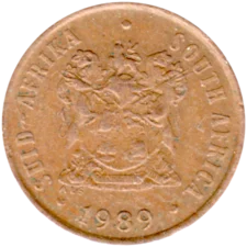 Preview 1 cent, 1989 obverse