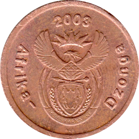 5 cents, 2003 Obverse