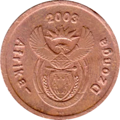 Preview 5 cents, 2003 obverse