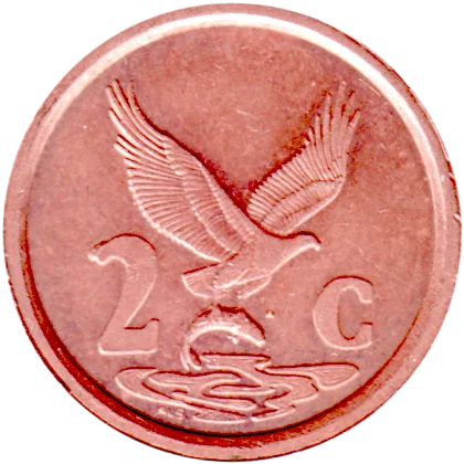 2 cents, 1996 Reverse