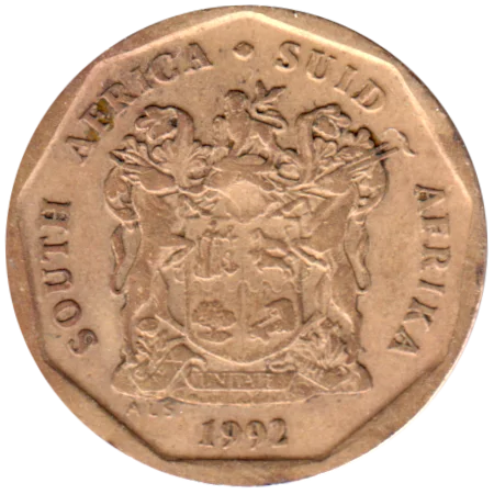 20 cents, 1992 Obverse